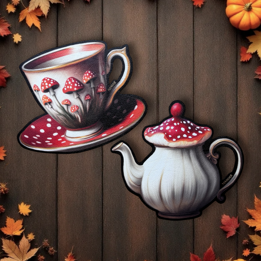 Sous Tasse. Thé aux Champignons