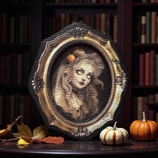 Broche. La Sorcière de Samhain